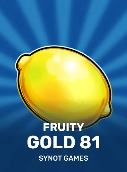 Fruity Gold 81 game tile