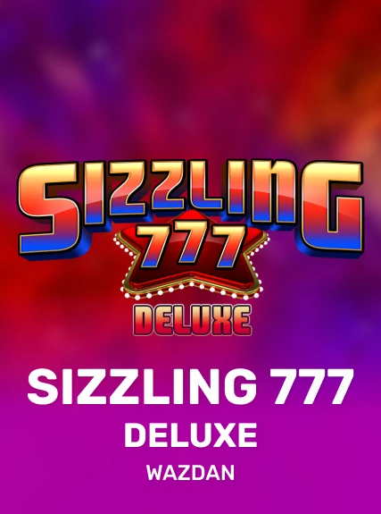 Sizzling 777 Deluxe game tile