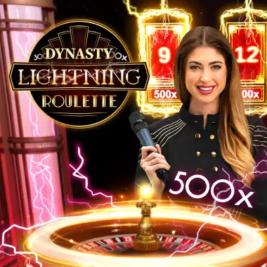 Dynasty Lightning Roulette game tile
