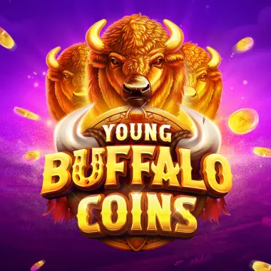 Young Buffalo Coins game tile