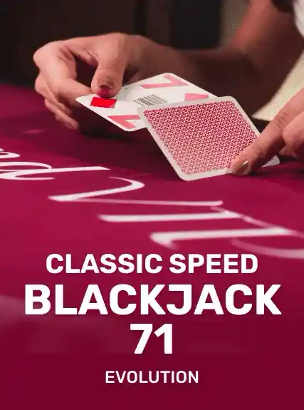Classic Speed Blackjack 71 game tile