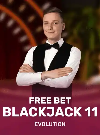 Free Bet Blackjack 11 game tile