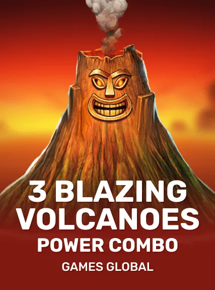 3 Blazing Volcanoes Power Combo game tile