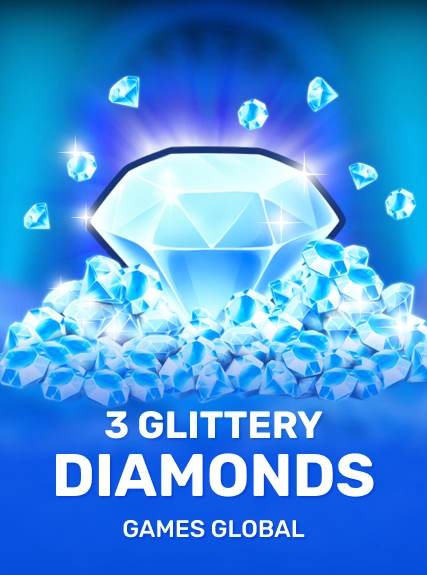 3 Glittery Diamonds game tile