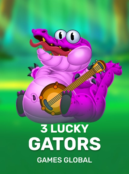 3 Lucky Gators game tile