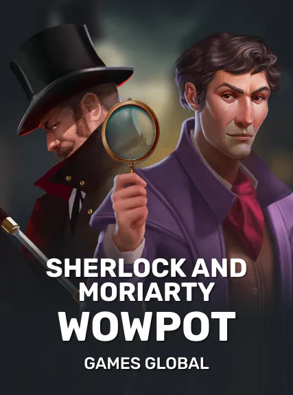 Sherlock & Moriarty WOWPOT! game tile
