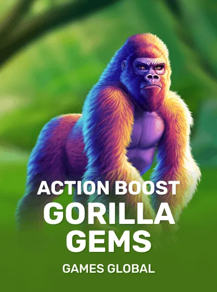 Action Boost Gorilla Gems game tile