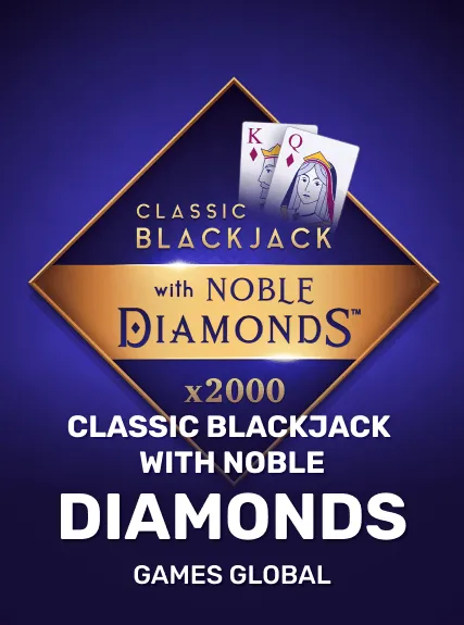 Classic Blackjack with Noble Diamonds game tile