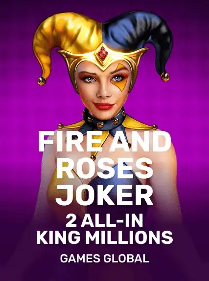 Fire and Roses Joker 2 All-In King Millions game tile