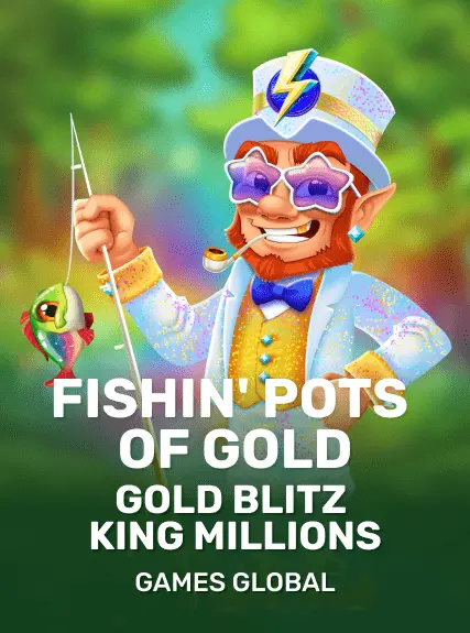 Fishin' Pots of Gold: Gold Blitz King Millions game tile