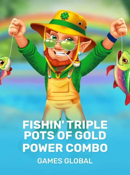 Fishin' Triple Pots of Gold POWER COMBO game tile