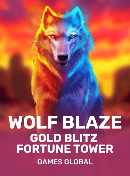 Wolf Blaze Gold Blitz Fortune Tower game tile