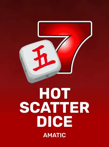 Hot Scatter Dice game tile