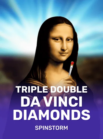 Triple Double Da Vinci Diamonds game tile