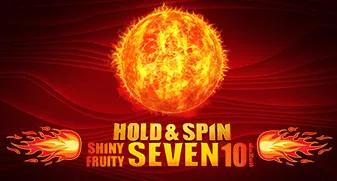 Shiny Fruity Seven 10 Lines Hold and Spin game tile