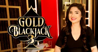 Gold Blackjack 3 game tile