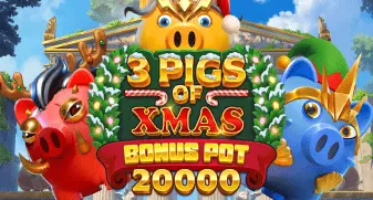 3 Pigs of Xmas Bonus Pot 20,000 game tile