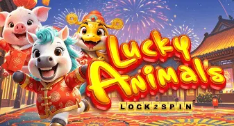 Lucky Animals Lock 2 Spin game tile