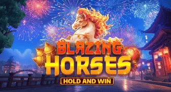 Blazing Horses Hold and Win game tile
