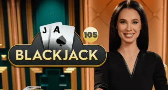 Blackjack 105 game tile