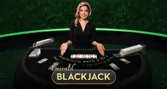 Emerald Blackjack game tile