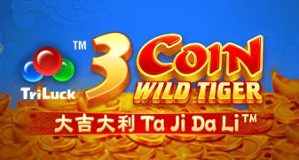 3 Coin Wild Tiger game tile