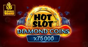 Hot Slot Diamond Coins Burning Board game tile