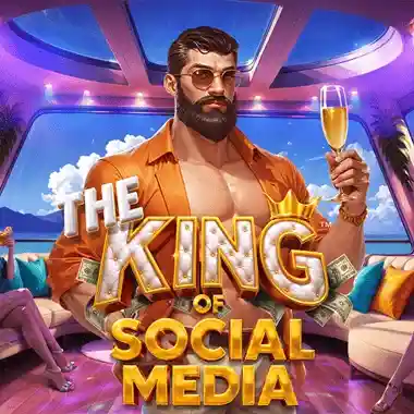 The King of Social Media - Hold & Win game tile