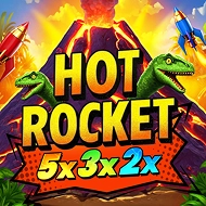 HOT ROCKET 5x 3x 2x game tile