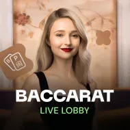Live Baccarat Lobby game tile