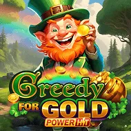 Greedy for Gold Power Hit game tile