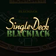 Single Deck Blackjack game tile