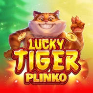 Lucky Tiger Plinko game tile