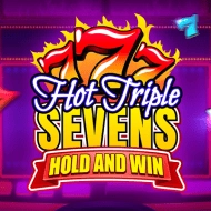 Hot Triple Sevens Hold & Win game tile