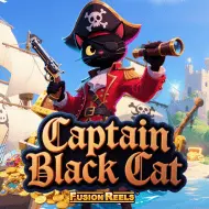 Captain Black Cat Fusion Reels game tile