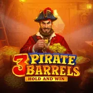 3 Pirate Barrels: Hold and Win game tile