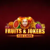 Fruits & Jokers: 100 Lines game tile