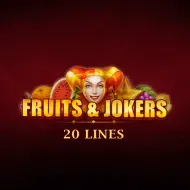 Fruits & Jokers: 20 lines game tile