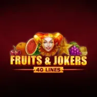 Fruits & Jokers: 40 Lines game tile