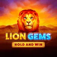 Lion Gems: Hold and Win game tile