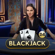 Blackjack 24 game tile