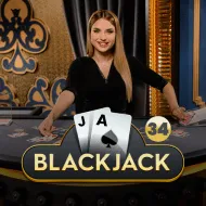 Blackjack 34 game tile