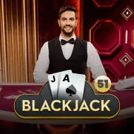 Blackjack 51 game tile