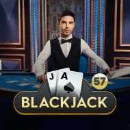 Blackjack 57 game tile