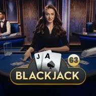 Blackjack 63 game tile
