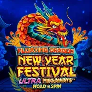 Floating Dragon New Year Festival Ultra Megaways Hold & Spin game tile