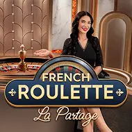 French Roulette La Partage game tile