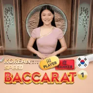 Korean Speed Baccarat 1 game tile