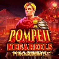 Pompeii Megareels Megaways game tile