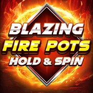 Blazing Fire Pots Hold & Spin game tile